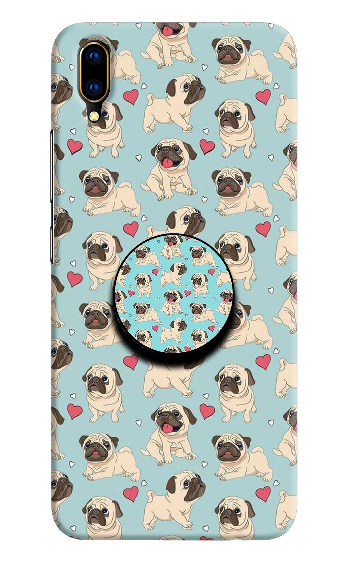 Pug Dog Vivo V11 Pro Pop Case by Casekaro