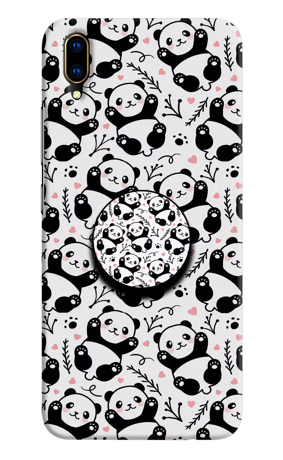 Cute Panda Vivo V11 Pro Pop Case, Hard case