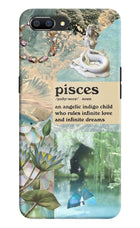 Pisces Zodiac Realme C1 Hard Case Back Cover by Casekaro