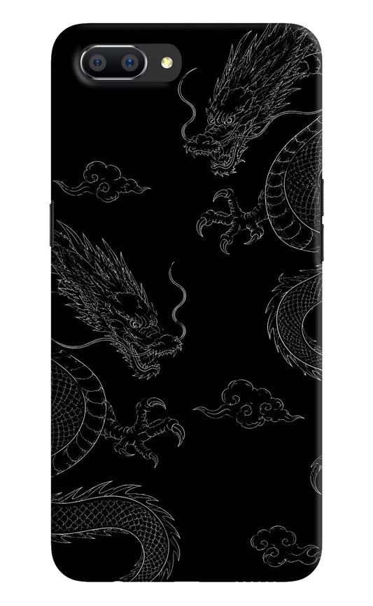 Twin Dragons Realme C1 Hard Case Back Cover by Casekaro