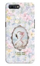 Pretty Mind Pretty Soul Realme C1 Hard Case Back Cover by Casekaro