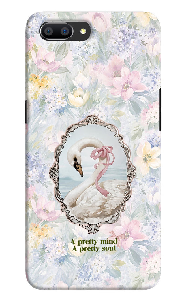 Pretty Mind Pretty Soul Realme C1 Hard Case Back Cover by Casekaro