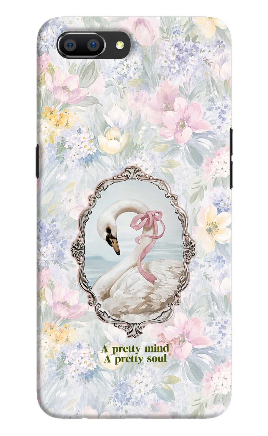 Pretty Mind Pretty Soul Realme C1 Back Cover, Hard case