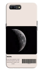 Moon Phase Realme C1 Hard Case Back Cover by Casekaro