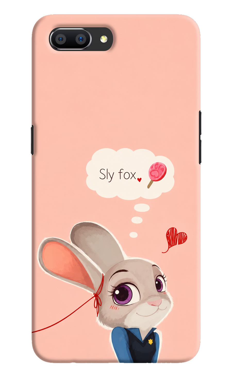 Judy Charm Realme C1 Back Cover, Hard case