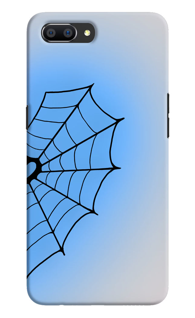 Blue Web Realme C1 Hard Case Back Cover by Casekaro
