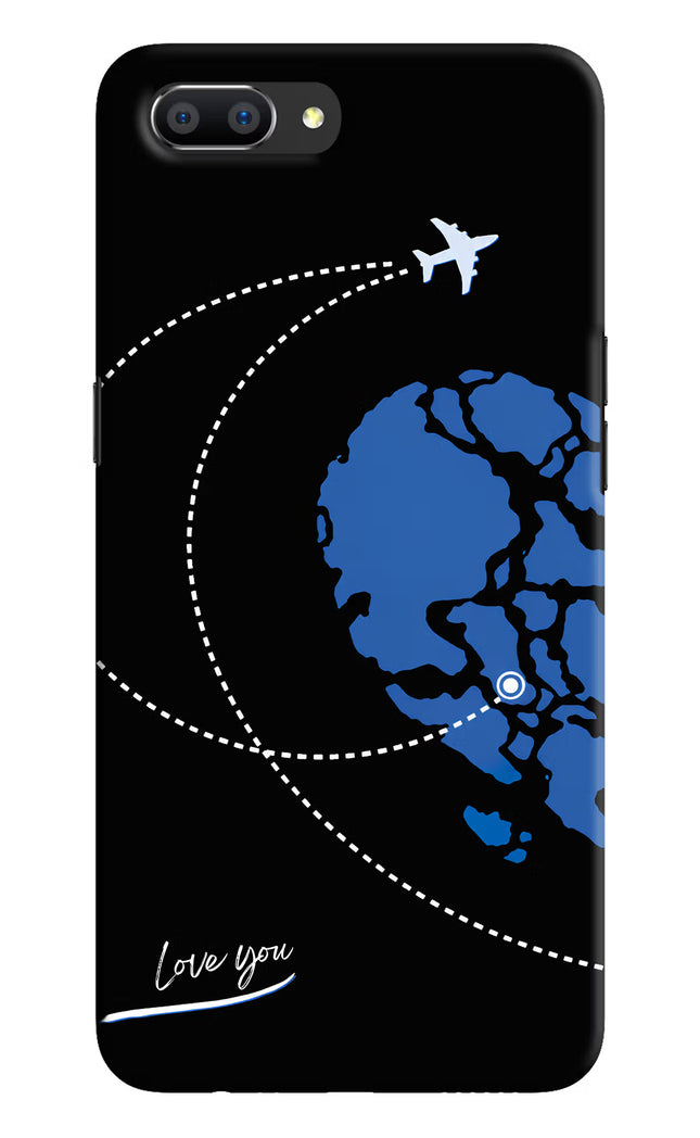 Love Orbit Realme C1 Hard Case Back Cover by Casekaro