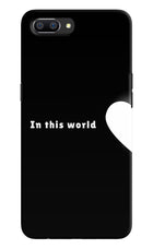 This World Realme C1 Hard Case Back Cover by Casekaro