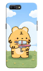 Tiger Treat Realme C1 Hard Case Back Cover by Casekaro