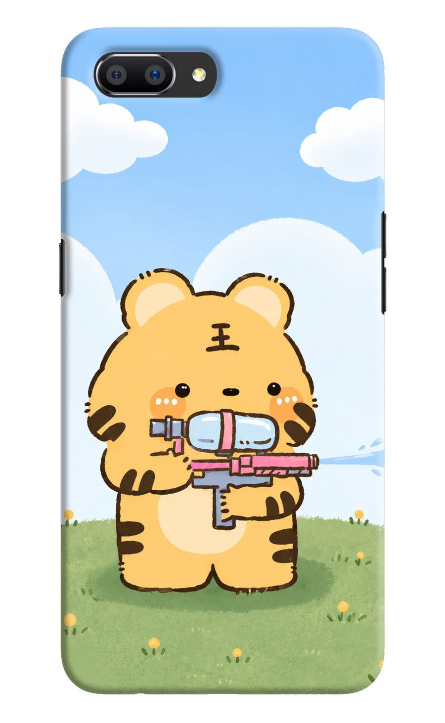 Tiger Treat Realme C1 Back Cover, Hard case