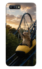 Rollercoaster Dog Realme C1 Hard Case Back Cover by Casekaro