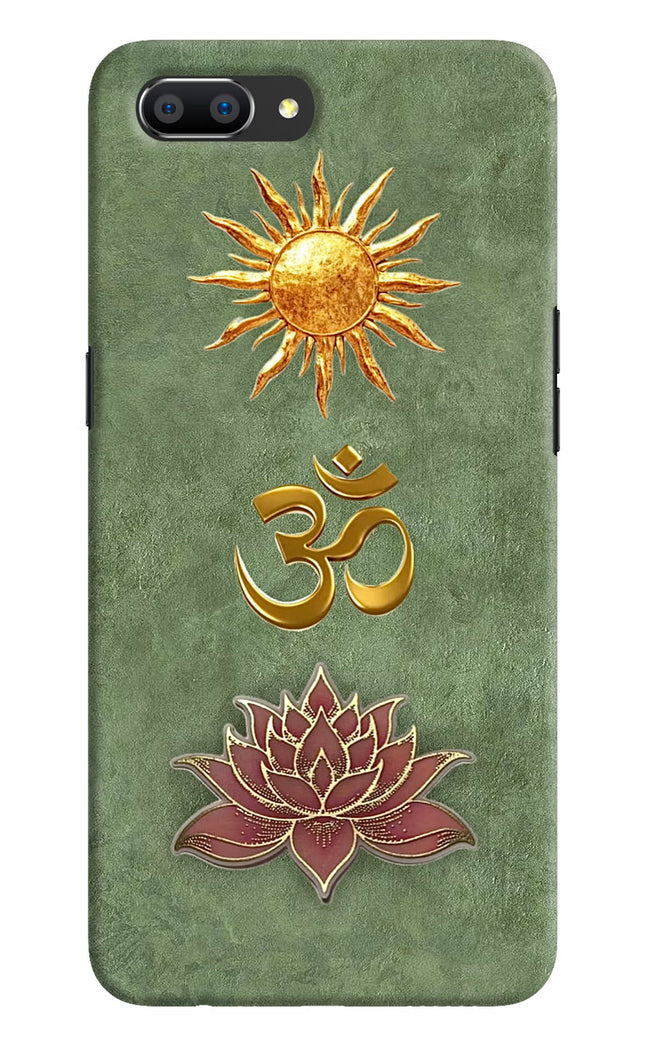 Om & Lotus Realme C1 Back Cover