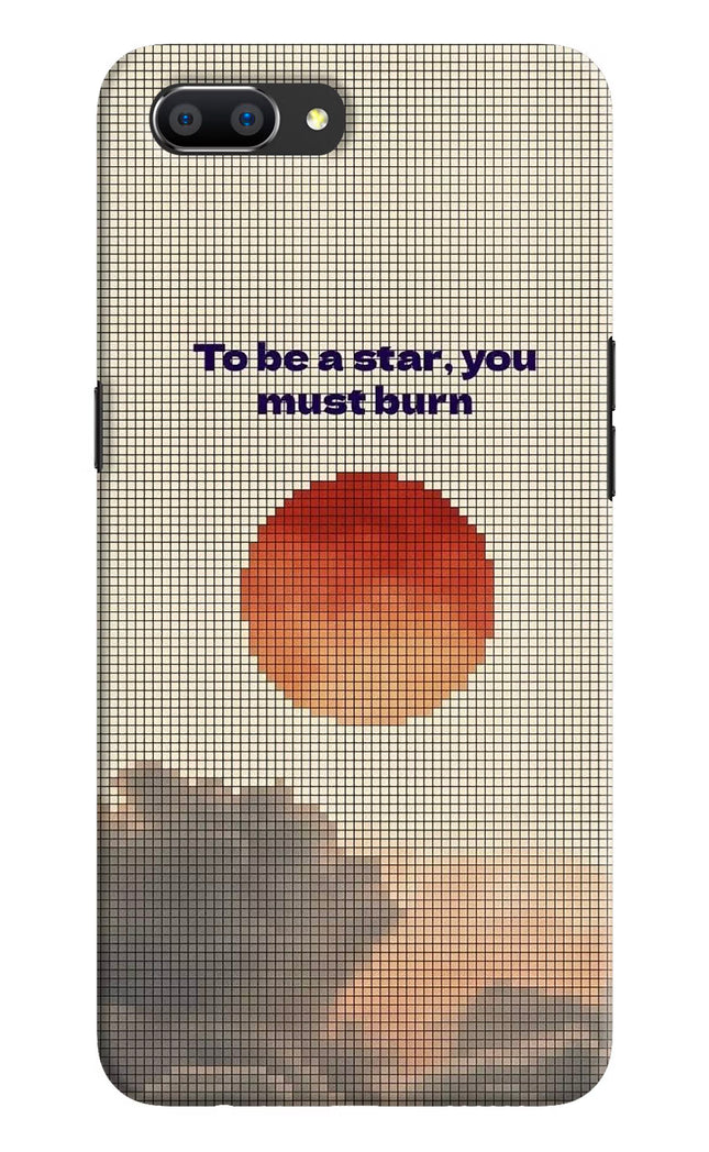 Pixel Sun Realme C1 Hard Case Back Cover by Casekaro