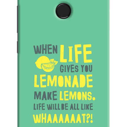 Quote Redmi 6 Hard Case Back Cover by Casekaro