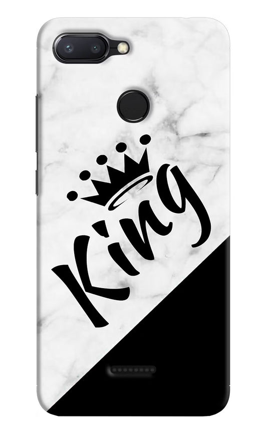 King Redmi 6 Hard Case Back Cover by Casekaro