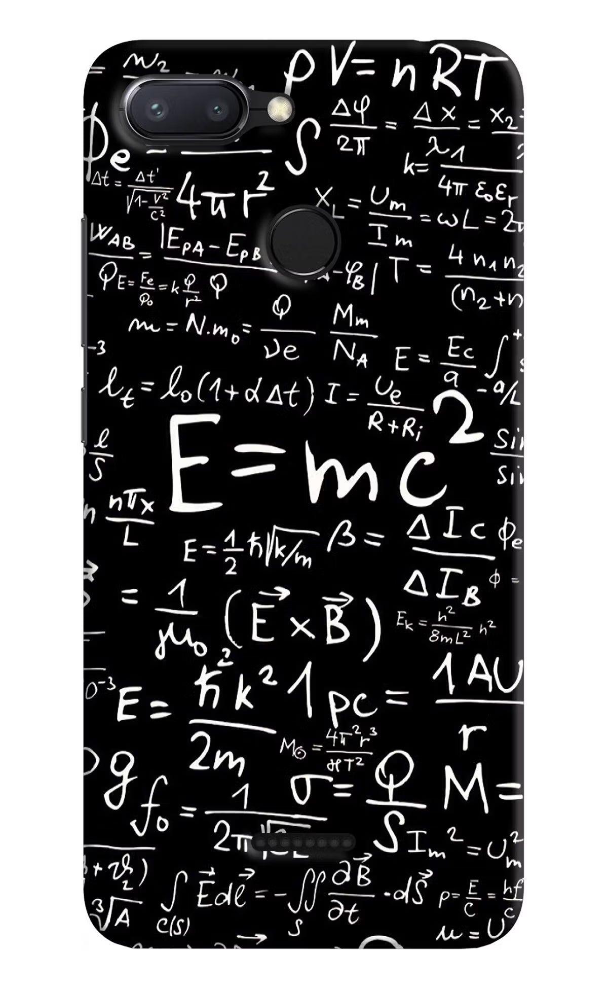 Physics Formula Redmi 6 Hard Case Back Cover by Casekaro