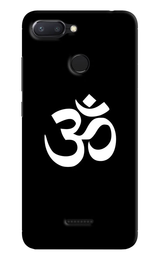 Om Redmi 6 Hard Case Back Cover by Casekaro