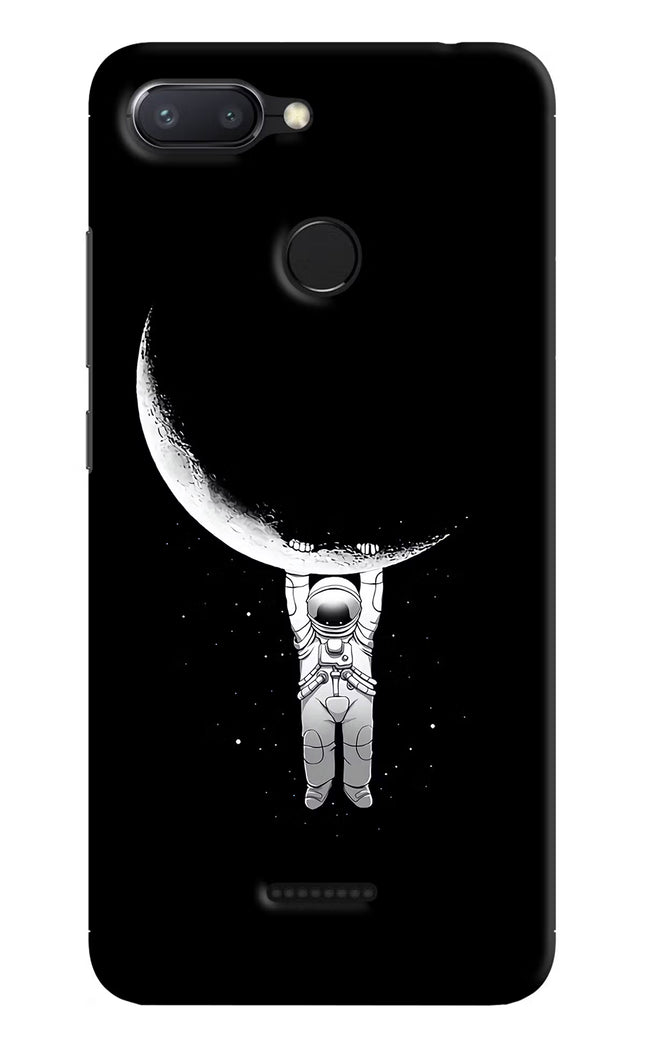 Moon Space Redmi 6 Hard Case Back Cover by Casekaro
