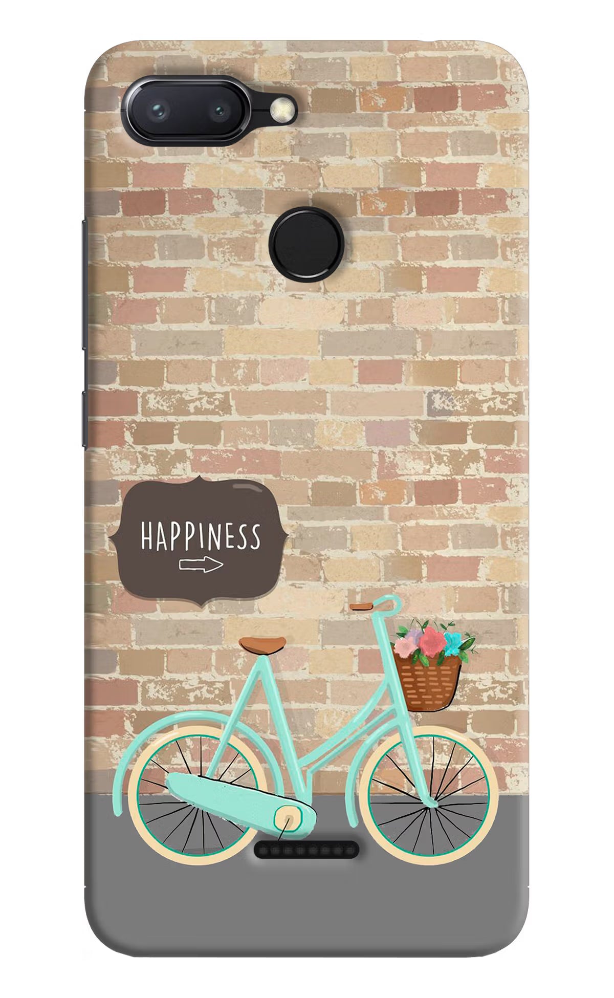 Happiness Artwork Redmi 6 Hard Case Back Cover by Casekaro