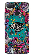 Music Graffiti Redmi 6 Hard Case Back Cover by Casekaro