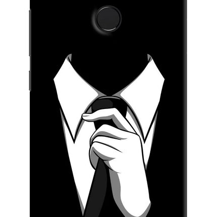 Black Tie Redmi 6 Hard Case Back Cover by Casekaro