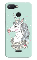 Unicorn Wallpaper Redmi 6 Hard Case Back Cover by Casekaro