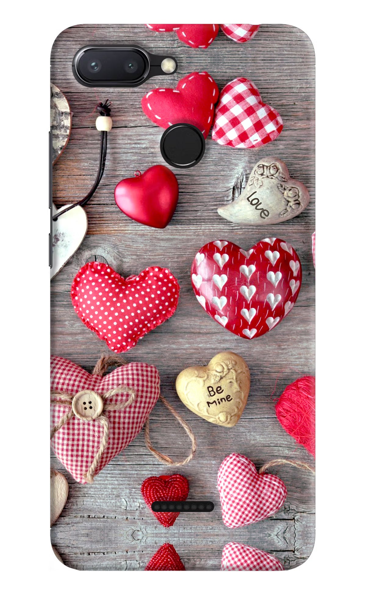 Love Wallpaper Redmi 6 Hard Case Back Cover by Casekaro