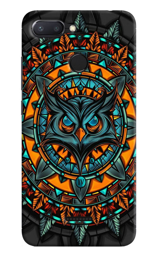 Angry Owl Art Redmi 6 Hard Case Back Cover by Casekaro