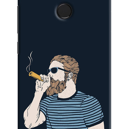 Smoking Redmi 6 Hard Case Back Cover by Casekaro