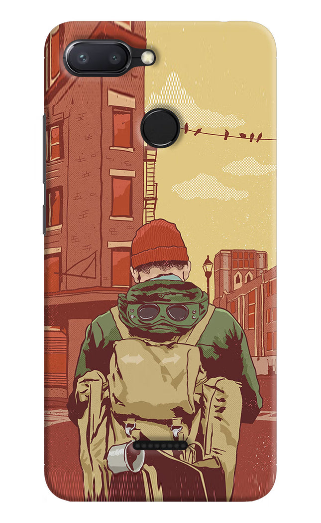 Adventurous Redmi 6 Hard Case Back Cover by Casekaro