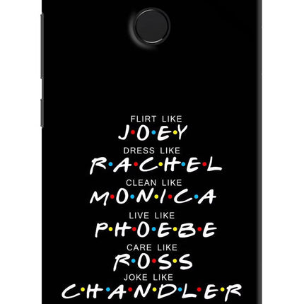 FRIENDS Character Redmi 6 Hard Case Back Cover by Casekaro