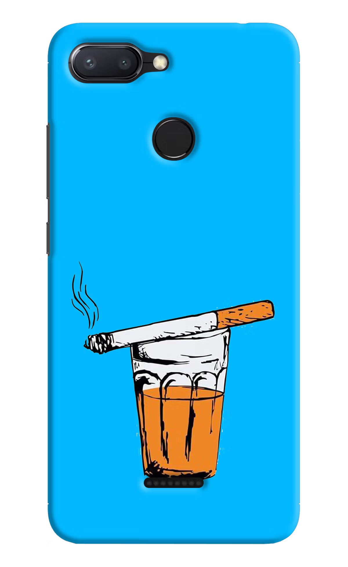 Chai Sutta Redmi 6 Hard Case Back Cover by Casekaro