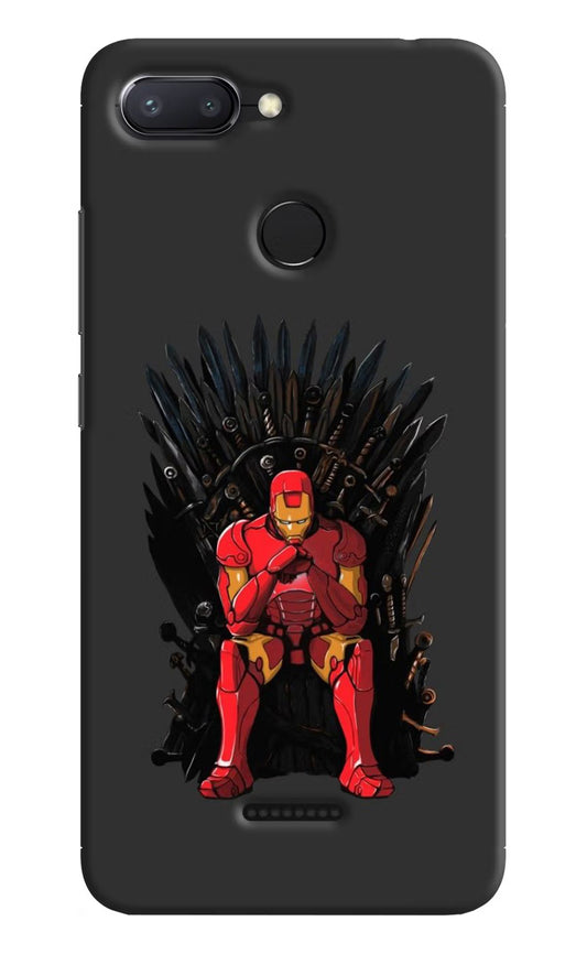 Ironman Throne Redmi 6 Hard Case Back Cover by Casekaro