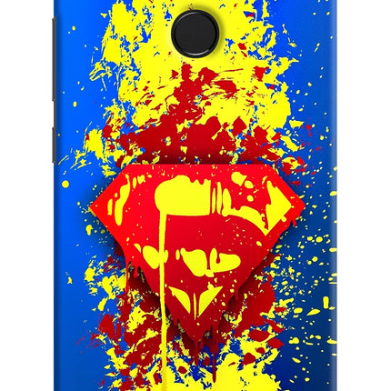 Superman logo Redmi 6 Hard Case Back Cover by Casekaro