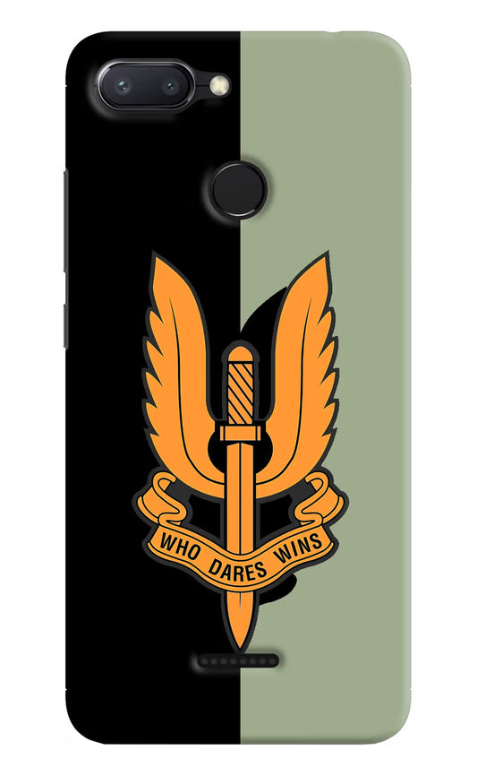 Balidan Logo Redmi 6 Hard Case Back Cover by Casekaro