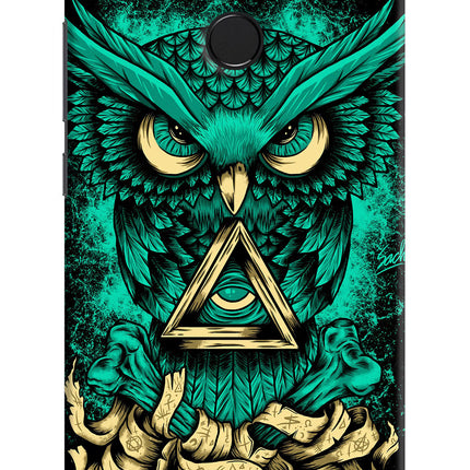Green Owl Redmi 6 Hard Case Back Cover by Casekaro