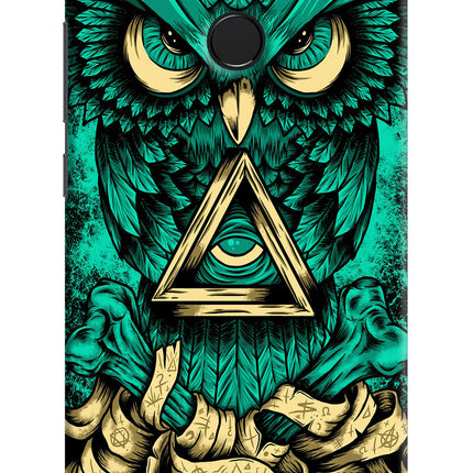Green Owl Redmi 6 Hard Case Back Cover by Casekaro