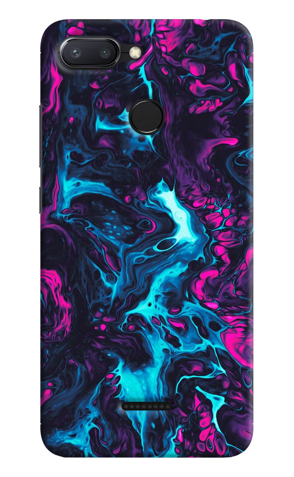 Abstract Redmi 6 Hard Case Back Cover by Casekaro