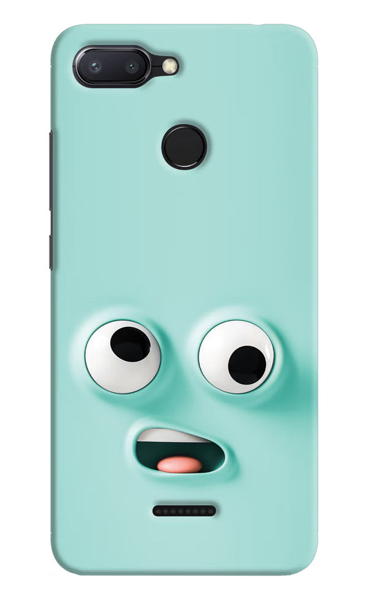 Funny Cartoon Redmi 6 Hard Case Back Cover by Casekaro