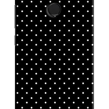 White Dots Redmi 6 Hard Case Back Cover by Casekaro
