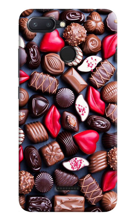 Chocolates Redmi 6 Hard Case Back Cover by Casekaro