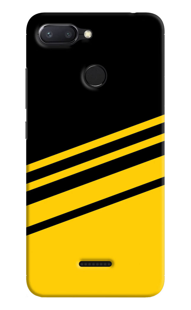 Yellow Shades Redmi 6 Hard Case Back Cover by Casekaro