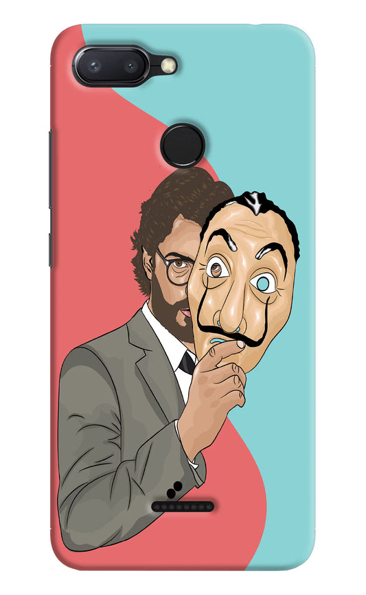 Professor Redmi 6 Hard Case Back Cover by Casekaro