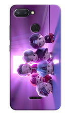 BTS Chibi Redmi 6 Hard Case Back Cover by Casekaro