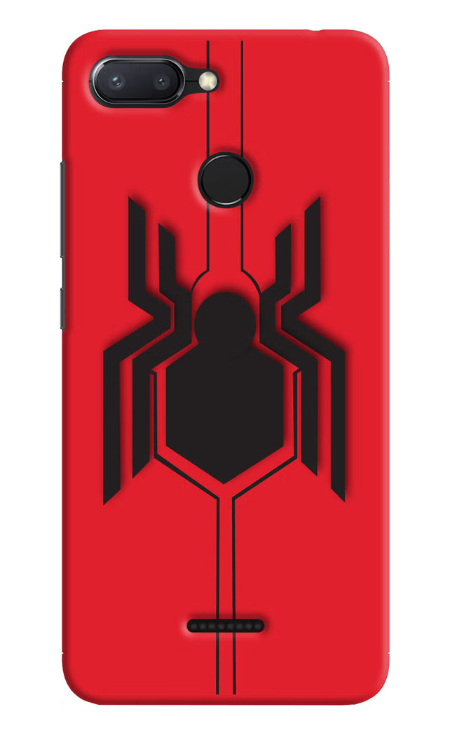 Spider Redmi 6 Hard Case Back Cover by Casekaro