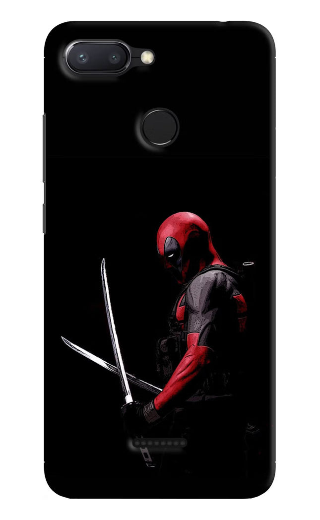 Deadpool Redmi 6 Hard Case Back Cover by Casekaro