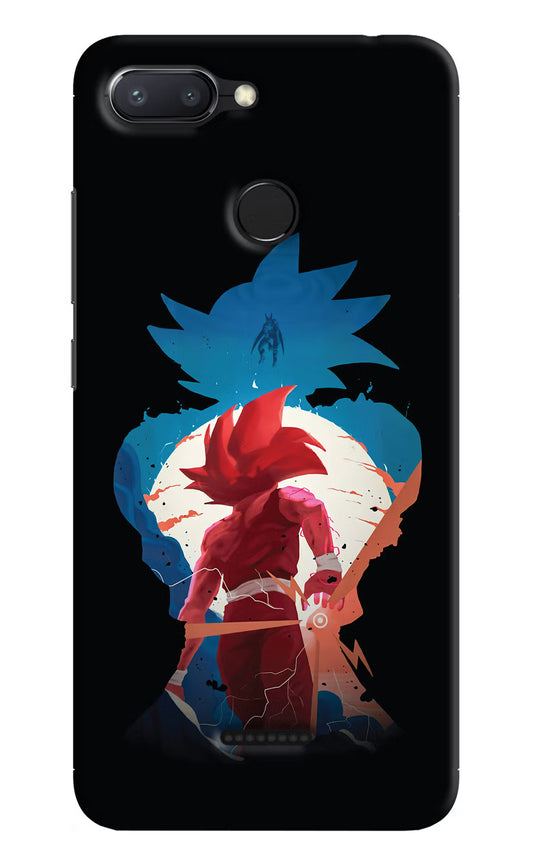 Goku Redmi 6 Hard Case Back Cover by Casekaro