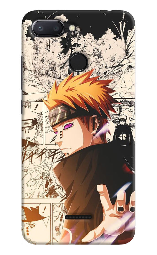 Pain Anime Redmi 6 Hard Case Back Cover by Casekaro