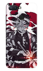 Demon Slayer Redmi 6 Hard Case Back Cover by Casekaro