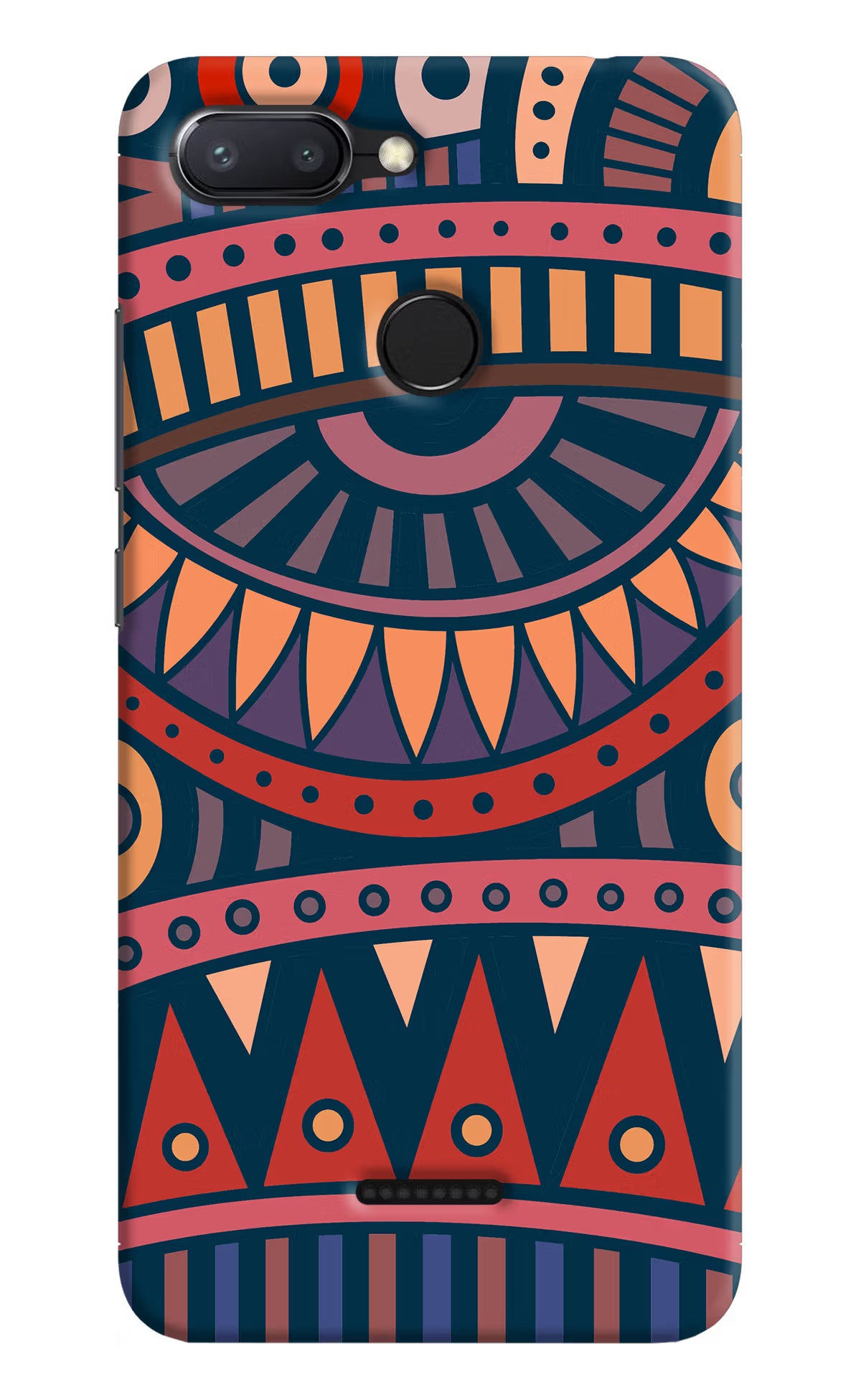 African Culture Design Redmi 6 Hard Case Back Cover by Casekaro